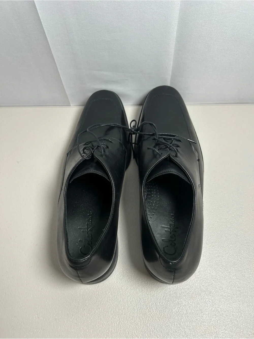 Cole Haan Black Lace-Up Oxford Dress Shoes 11M